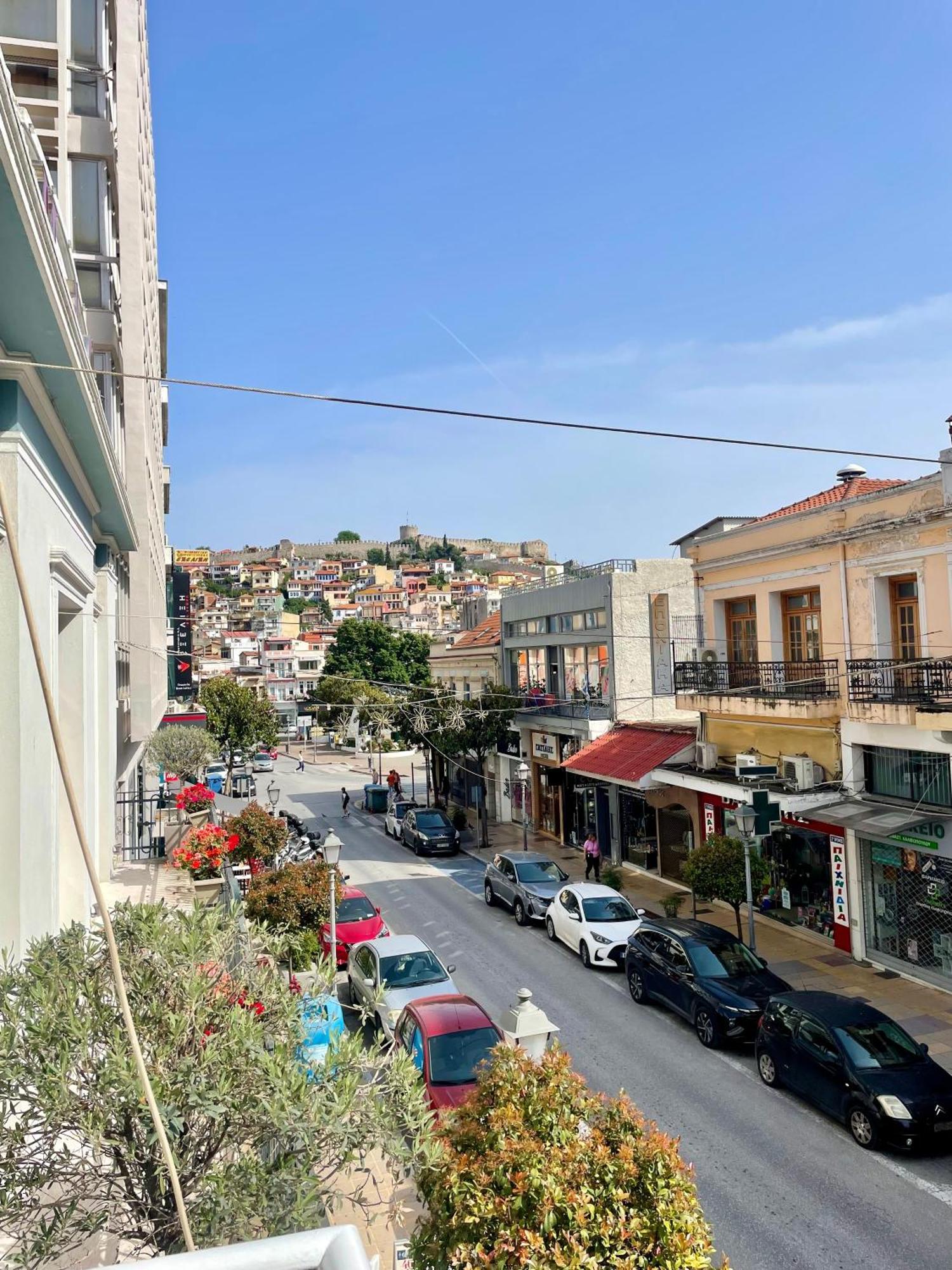 Omonoia Central Apartment Кавала Экстерьер фото
